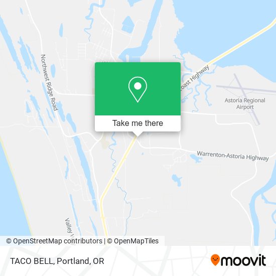 TACO BELL map