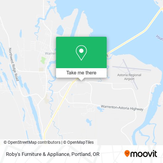 Roby's Furniture & Appliance map