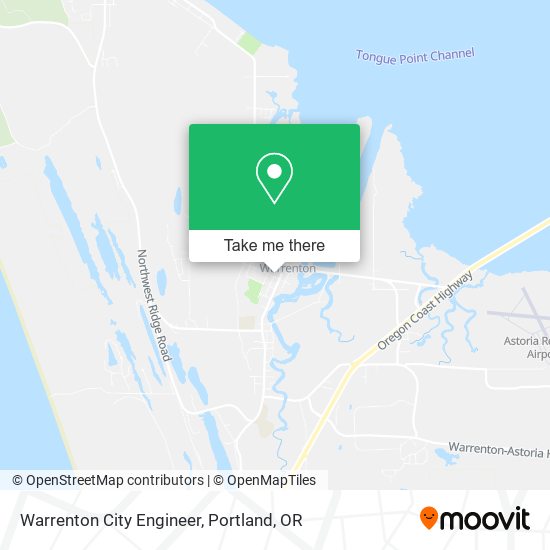 Warrenton City Engineer map