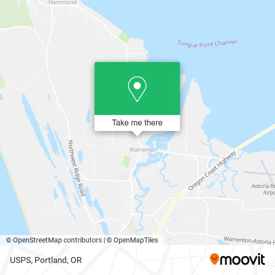 Mapa de USPS