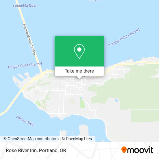 Rose River Inn map