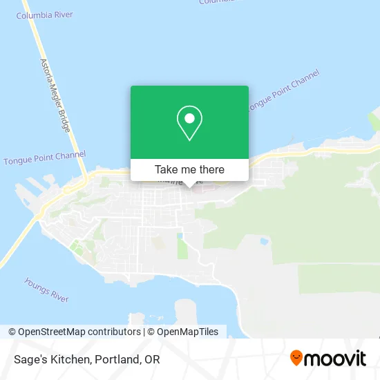 Sage's Kitchen map