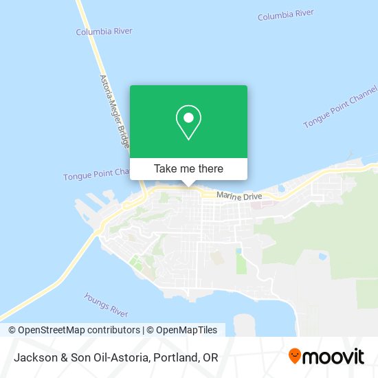 Mapa de Jackson & Son Oil-Astoria