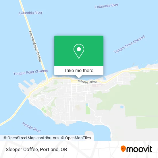 Sleeper Coffee map