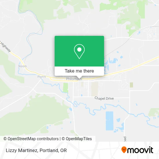 Lizzy Martinez map