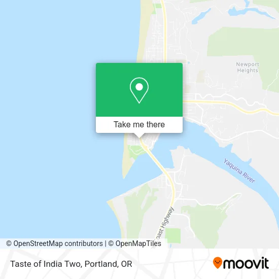 Mapa de Taste of India Two