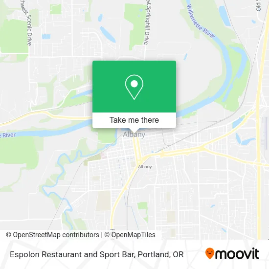 Mapa de Espolon Restaurant and Sport Bar
