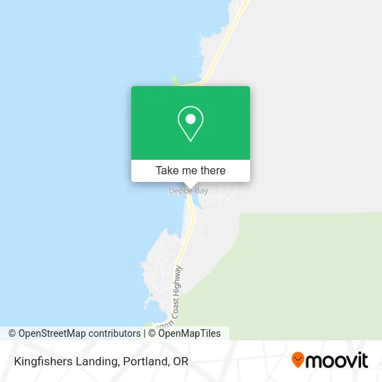 Kingfishers Landing map