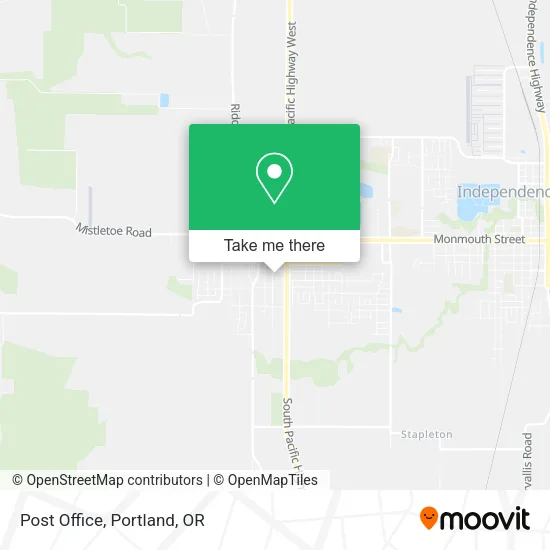 Mapa de Post Office
