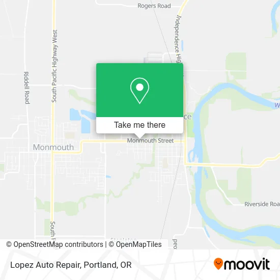 Lopez Auto Repair map