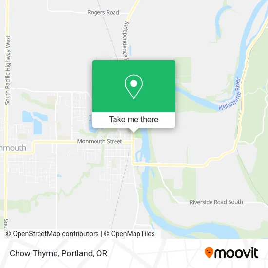 Mapa de Chow Thyme