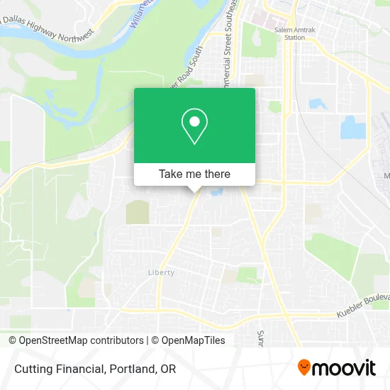 Cutting Financial map