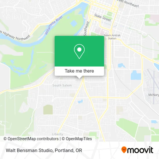Mapa de Walt Bensman Studio