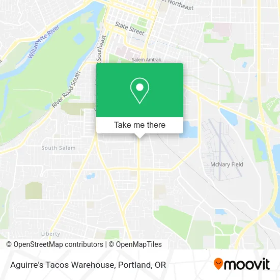 Aguirre's Tacos Warehouse map