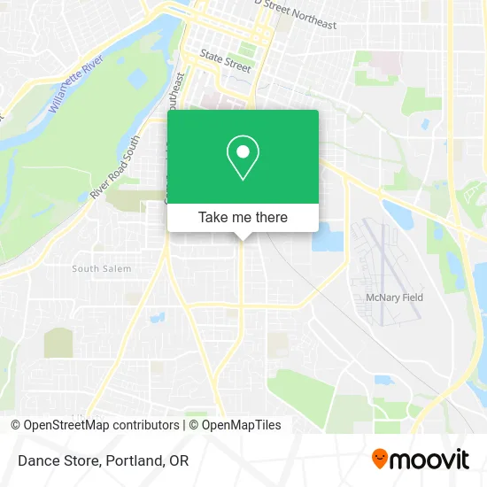 Dance Store map
