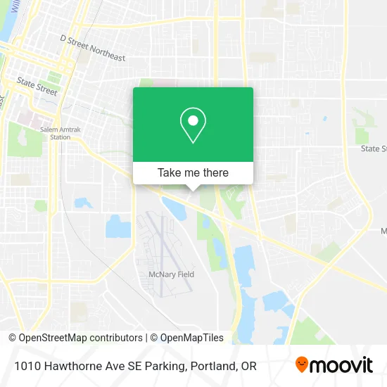 1010 Hawthorne Ave SE Parking map