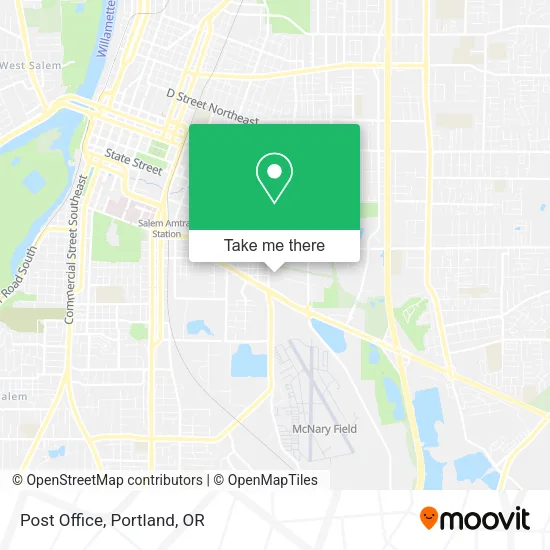 Post Office map