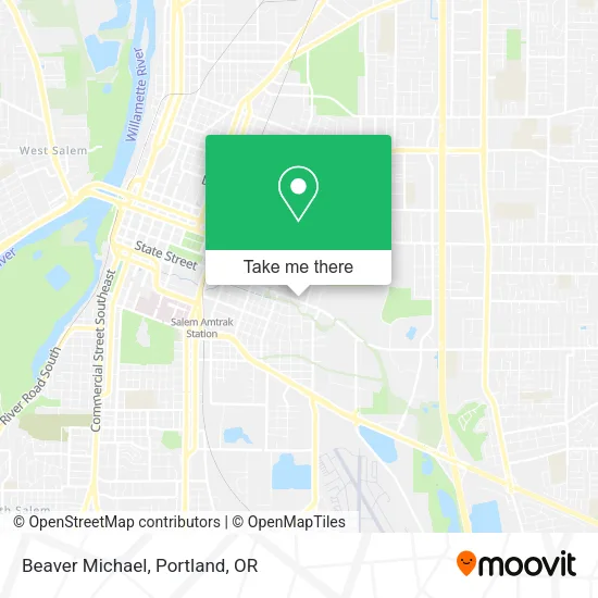 Beaver Michael map