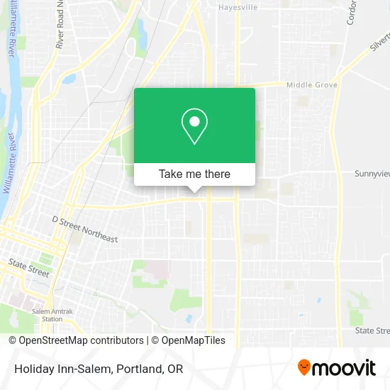 Mapa de Holiday Inn-Salem