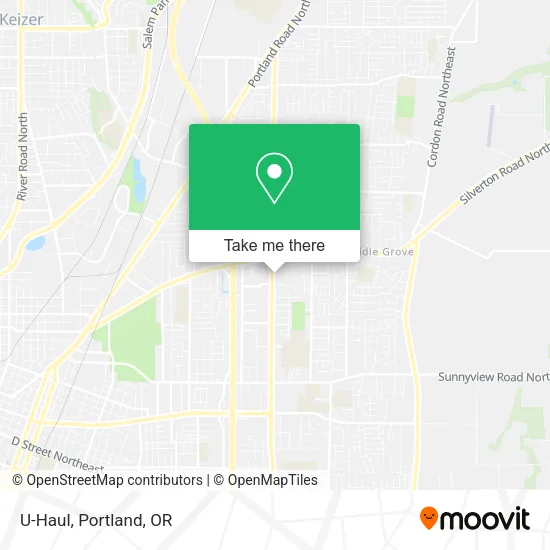 Mapa de U-Haul