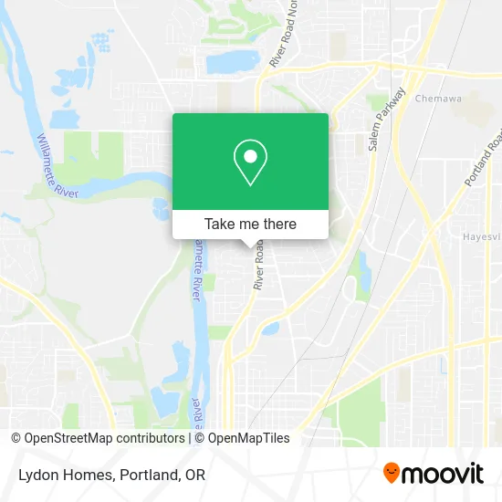 Lydon Homes map