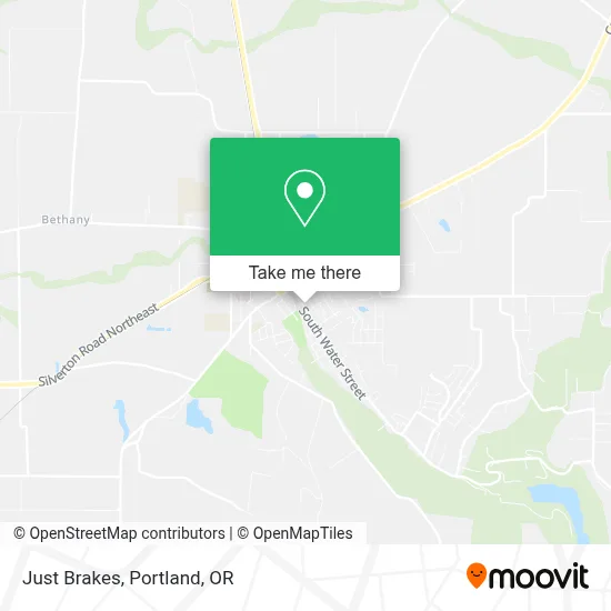 Just Brakes map