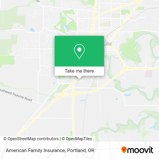 American Family Insurance map