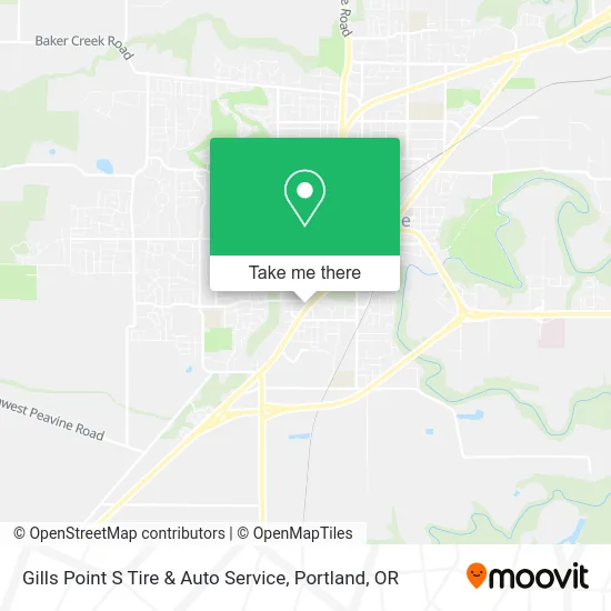 Gills Point S Tire & Auto Service map