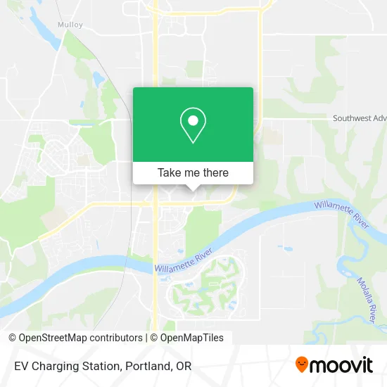 EV Charging Station map