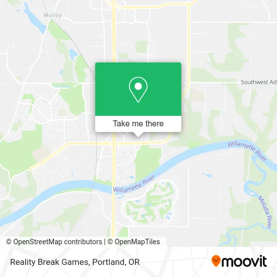 Reality Break Games map