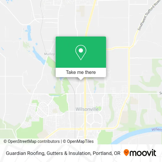 Mapa de Guardian Roofing, Gutters & Insulation