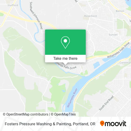 Mapa de Fosters Pressure Washing & Painting