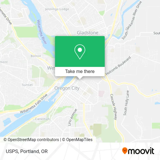 USPS map