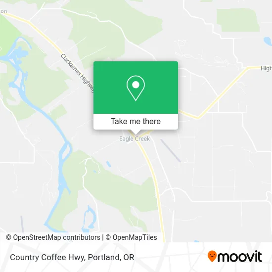 Country Coffee Hwy map