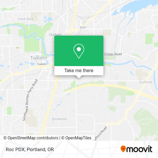 Roc PDX map