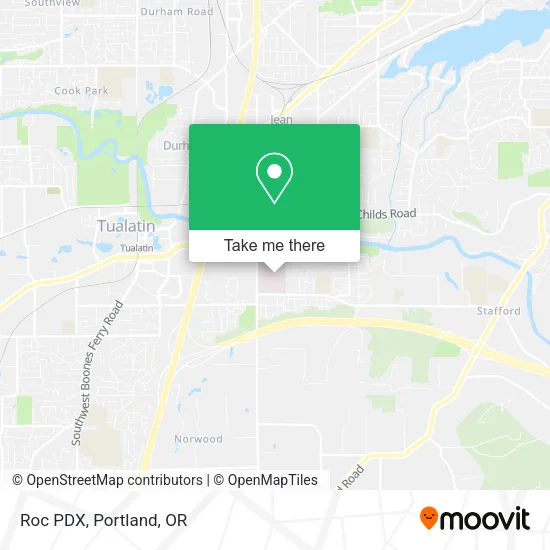 Mapa de Roc PDX
