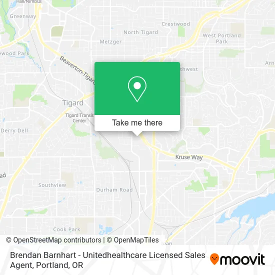 Brendan Barnhart - Unitedhealthcare Licensed Sales Agent map