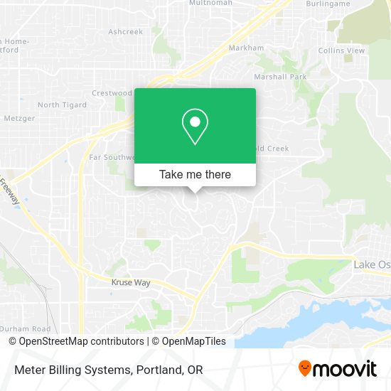 Meter Billing Systems map