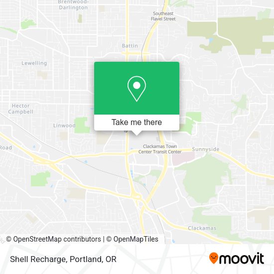 Shell Recharge map