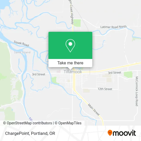ChargePoint map
