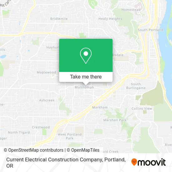 Mapa de Current Electrical Construction Company