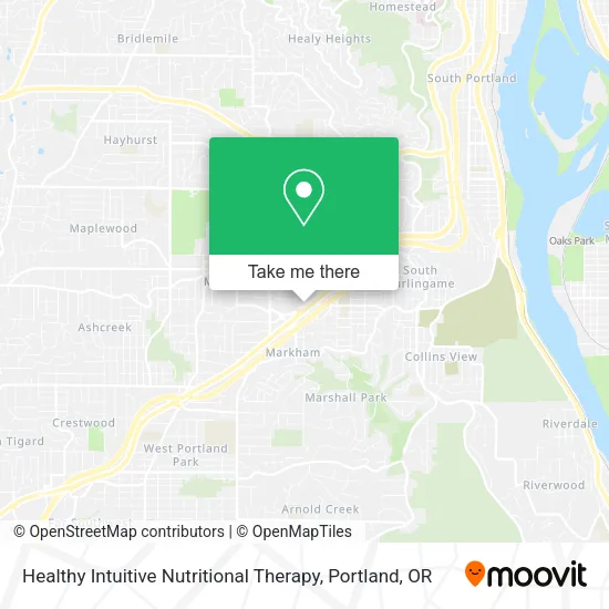 Mapa de Healthy Intuitive Nutritional Therapy