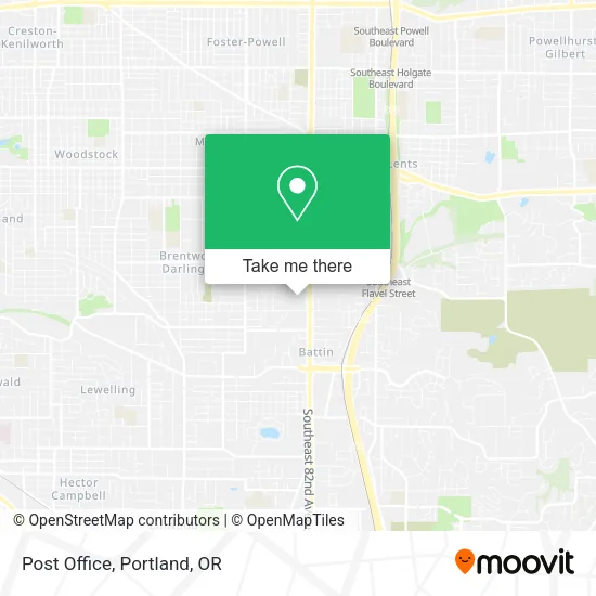 Mapa de Post Office
