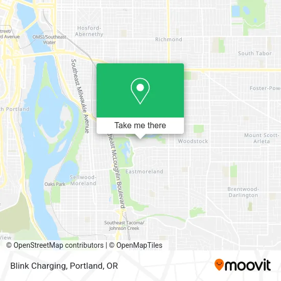 Blink Charging map