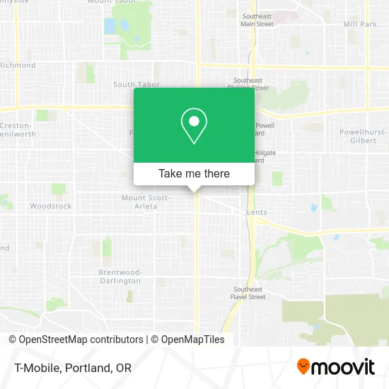 T-Mobile map