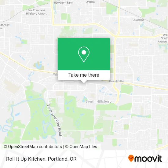 Mapa de Roll It Up Kitchen