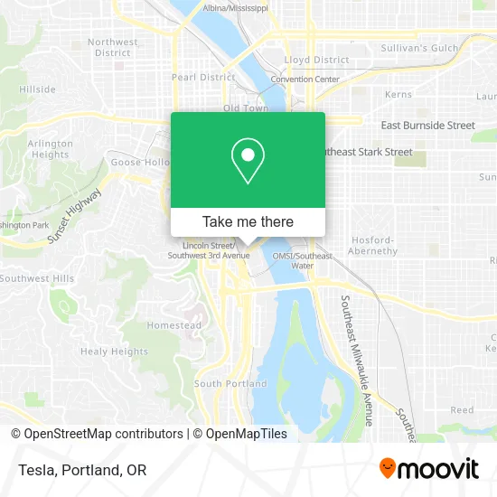 Mapa de Tesla