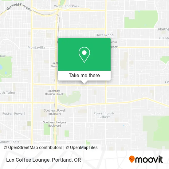 Lux Coffee Lounge map