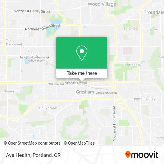 Ava Health map