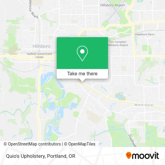 Mapa de Quio's Upholstery